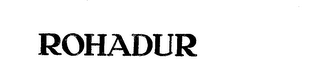 ROHADUR logo