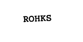 ROHKS logo
