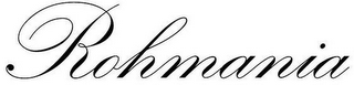 ROHMANIA logo