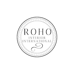 ROHO INTERIOR INTERNATIONAL logo