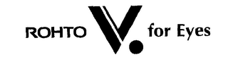 ROHTO V. FOR EYES logo