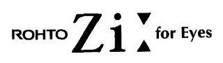 ROHTO ZI FOR EYES logo
