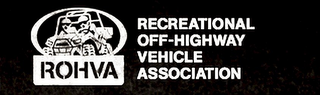 ROHVA RECREATIONAL OFF-HIGHWAY VEHICLE ASSOCIATION logo