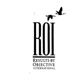 ROI RESULTS BY OBJECTIVE INTERNATIONAL logo