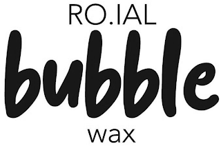 RO.IAL BUBBLE WAX logo