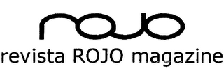 ROJO REVISTA ROJO MAGAZINE logo