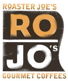 ROJO'S ROASTER JOE'S GOURMET COFFEES logo