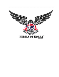 ROK, REBELS OF KOREA, SINCE, 2012 logo