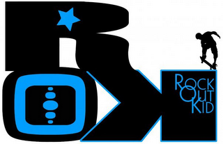 ROK ROCK OUT KID logo