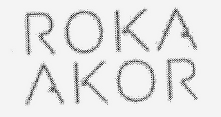 ROKA AKOR logo
