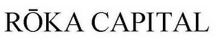 ROKA CAPITAL logo