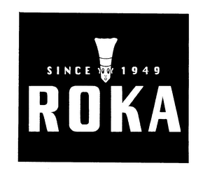 ROKA SINCE 1949 logo