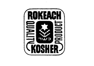 ROKEACH KOSHER QUALITY PRODUCT logo