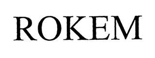 ROKEM logo