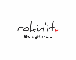 ROKIN' IT LIKE A GIRL SHOULD logo