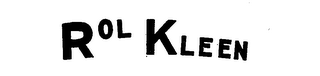 ROL KLEEN logo
