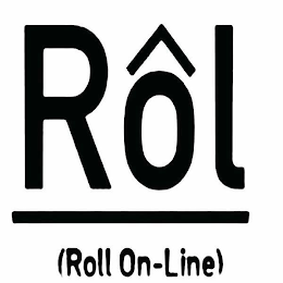 ROL (ROLL ON-LINE) logo
