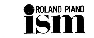 ROLAND PIANO ISM logo