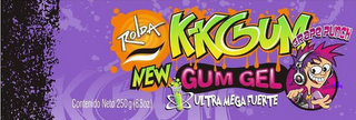 ROLDA K-KGUM GRAPE PUNCH NEW GUM ULTRA MEGA FUERTE CONTENIDO NETO 250 G (8.8OZ.) logo