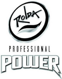 ROLDA PROFESSIONAL POWER logo