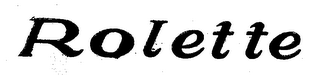 ROLETTE logo