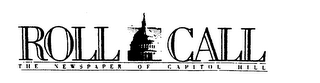 ROLL CALL THE NEWSPAPER OF CAPITOL HILL logo