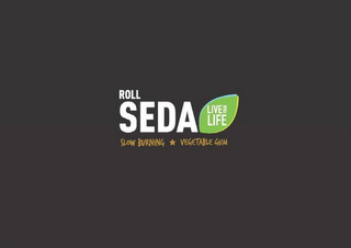 ROLL SEDA LIVE YOUR LIFE SLOW BURNING VEGETABLE GUM logo