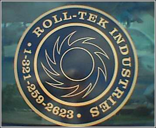 ROLL-TEK INDUSTRIES 1-321-259-2623 logo