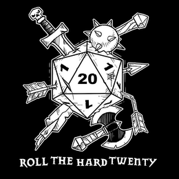 ROLL THE HARD TWENTY logo