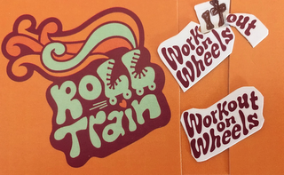 ROLL TRAIN WORKOUT ON WHEELS logo