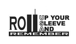 ROLL UP YOUR SLEEVE AND REMEMBER logo