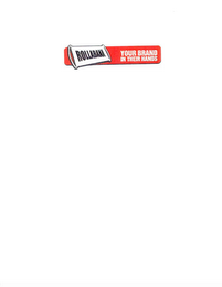 ROLLABANA YOUR BRAND IN THEIR HANDS logo