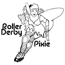 ROLLER DERBY PIXIE logo