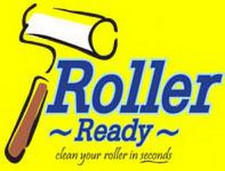 ROLLER READY CLEAN YOUR ROLLER IN SECONDS logo