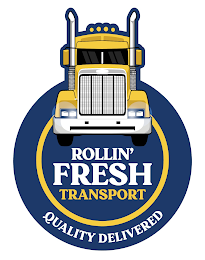 ROLLIN' FRESH TRANSPORT QUALITY DELIVERED logo