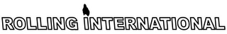 ROLLING INTERNATIONAL logo