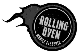 ROLLING OVEN MOBILE PIZZERIA logo