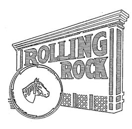 ROLLING ROCK logo