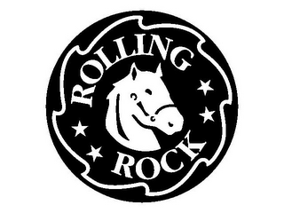 ROLLING ROCK logo