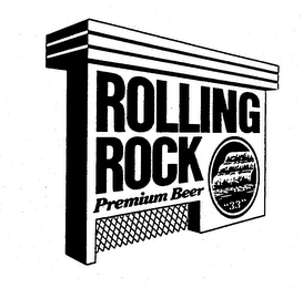 ROLLING ROCK PREMIUM BEER logo