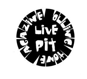 ROLLING STONE MAGAZINE LIVE FROM THE PIT logo