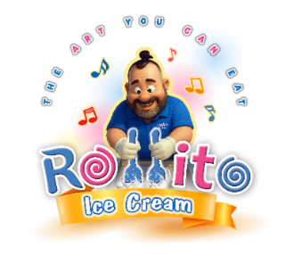 ROLLITO ICE CREAM THE ART YOU CAN EAT logo