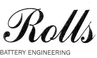 ROLLS BATTERY ENGINEERING logo