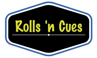 ROLLS 'N CUES logo