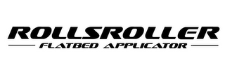 ROLLSROLLER FLATBED APPLICATOR logo
