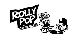ROLLY POP CANDY ROLLER logo