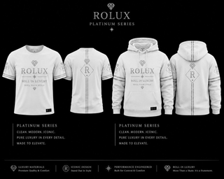 ROLUX ROLL IN LUXURY ROLL YOUR STYLE logo