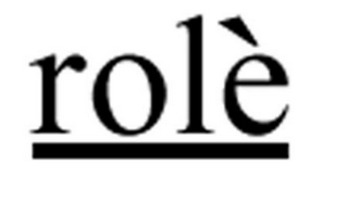 ROLÉ logo