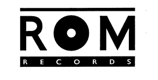 ROM RECORDS logo