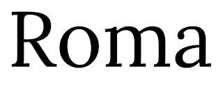 ROMA logo